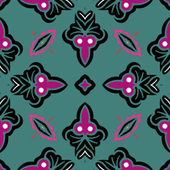 Seamless pattern tile