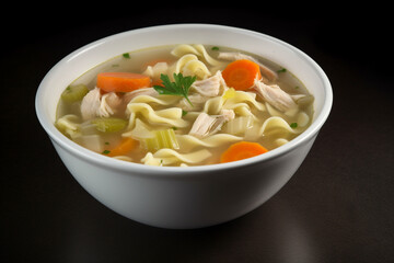 Chicken noodle soup generative AI