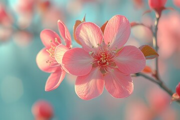 Obraz premium beautiful spring nature professional photography