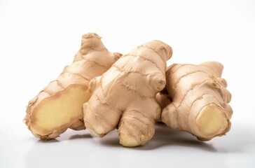 ginger isolated on white background