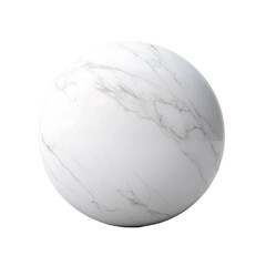 Marble isolated on transparent background