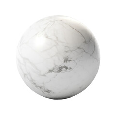 Marble isolated on transparent background