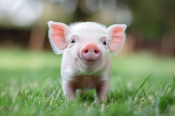 Adorable piglet