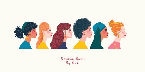 Diverse multi-ethnic women. Different women: African, Asian, Chinese, European, Latin American, Arab. Women of different nationalities and cultures. 