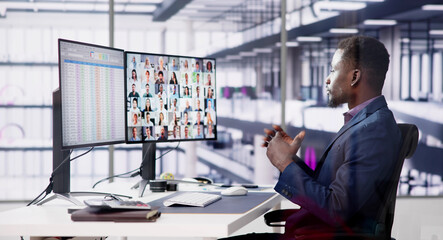 African Business Video Conference Business Webinar