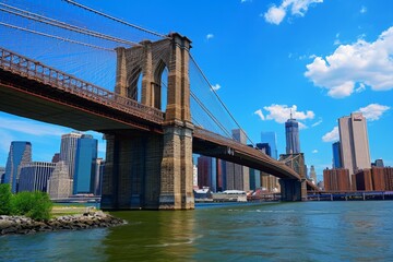 Naklejka premium The Brooklyn Bridge
