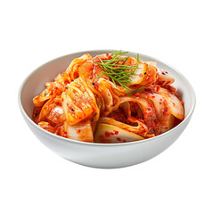 Kimchi isolated on transparent background