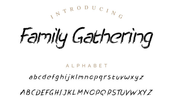 BRUSH Signature Font Calligraphy Logotype Script Brush Font Type Font lettering handwritten