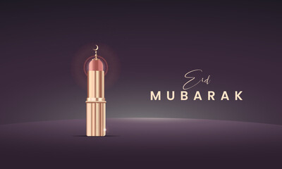 Eid Mubarak islamic design, Eid Mubarak design for social media post
