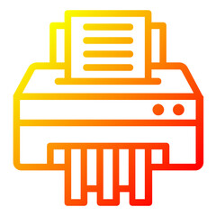 paper shredder icon