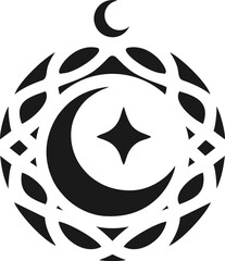 mosque logo islamic ornament