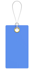 Price tag. Price label. 3D illustration.