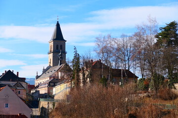 Blick in die Altstadt, Judenburg mit dem Sternenturm 