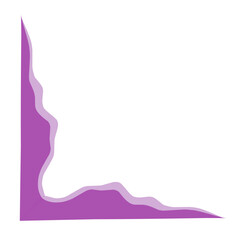 Decorative Wave Corner Border 