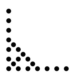 Dot Corner Border 