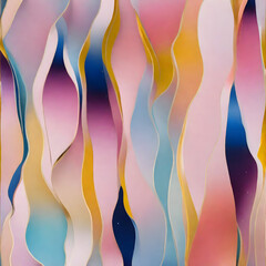 4K Abstract wallpaper colorful design, shapes and textures, colored background