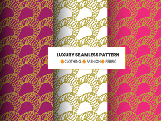 Modern  seamless pattern design template