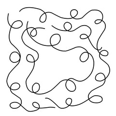 Abstract Loop Lines Background 