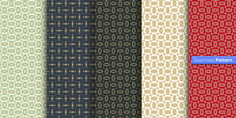 Chinese Japanese style geometric pattern. colors background. contemporary art. symmetric. minimal style. For wallpaper, wrapper, textiles, fabric, clothes, souvenirs, surface. Seamless pattern vector.