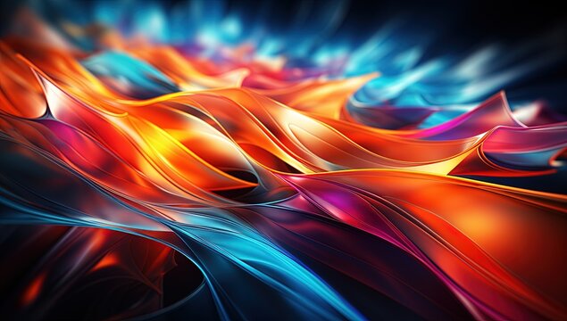 abstract background with colors. Created with Ai