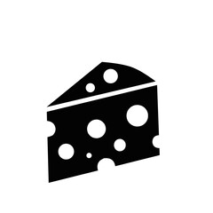 Cheese Slice Silhouette 