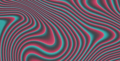 curve waves abstract line gradient background texture with noise grainy 