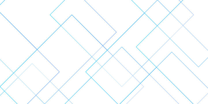 Abstract white blue and grey vector blueprint background with modern design. Vector futuristic architecture concept with digital geometric connection blue lines	
