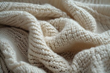 knitted woolen fabric