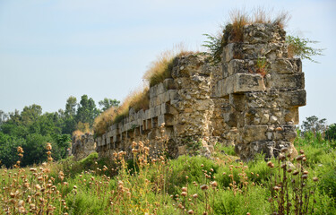 Anavarza Ancient City in Adana, Turkey.