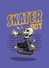 SKULL SKATER BOY
