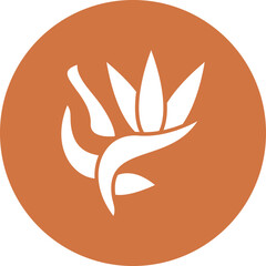 Bird Of Paradise Icon Style