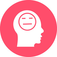 Calm Emotion Icon Style