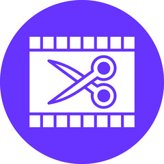 Film Cut Icon Style