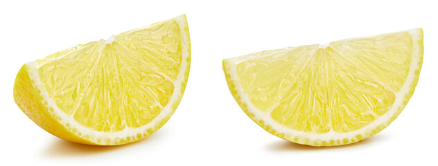 Fresh organic lemon isolated