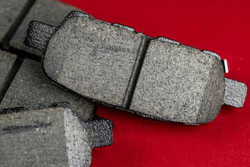 new car brake pads for the car, modern small brake pads
