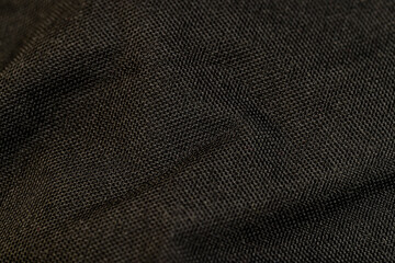 dense black used fabric, black synthetic fabric