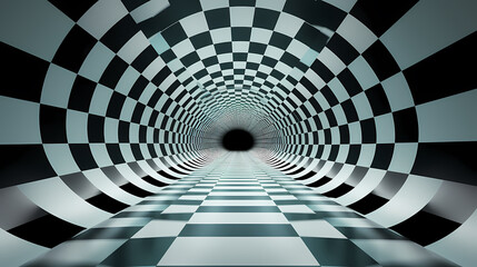 Optical illusion, optical art abstract background