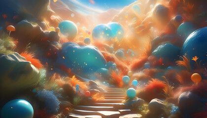 Wonder. Concept. Amazement. Curiosity. Discovery. Exploration. Magic. Enchantment. Inspiration. Astonishment. Marvel. Fascination. Awe. Imagination. Dream. AI Generated.