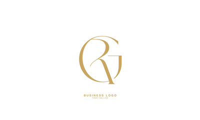 GR, RG, R, G, Abstract Letters Logo Monogram