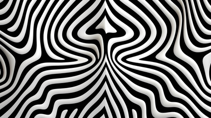 Optical illusion, charming abstract pattern background