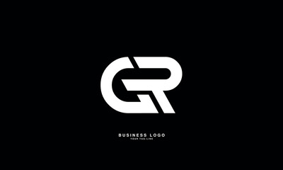 GR, RG, R, G, Abstract Letters Logo Monogram