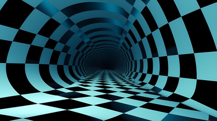 Optical illusion, charming abstract pattern background