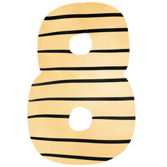 Buzzy ABC - Adorable Bee Alphabet Clipart Set