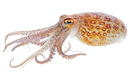octopus isolated on a white background