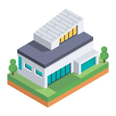 Houses Buildings Icon

