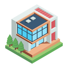 Commercial Buildings Icon