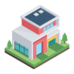 Commercial Buildings Icon