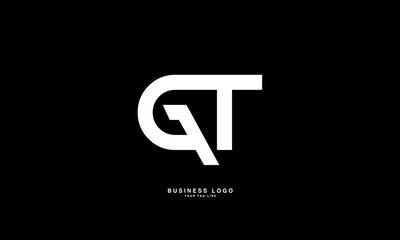 GT, TG, G, T, Abstract Letters Logo Monogram
