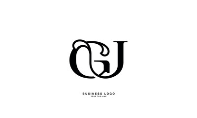 GU, UG, G, U, Abstract Letters Logo Monogram