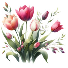 Obraz na płótnie Canvas Tulip Flower